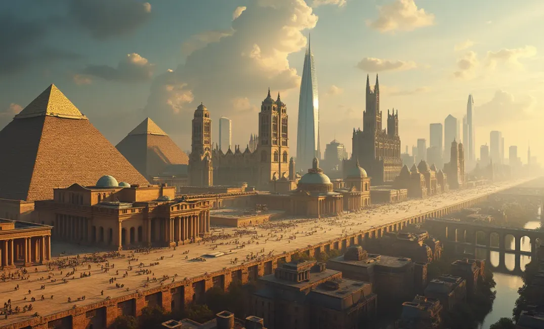 Day 182: The Legacy of Human Architecture: From Ancient Wonders to Futuristic Designs