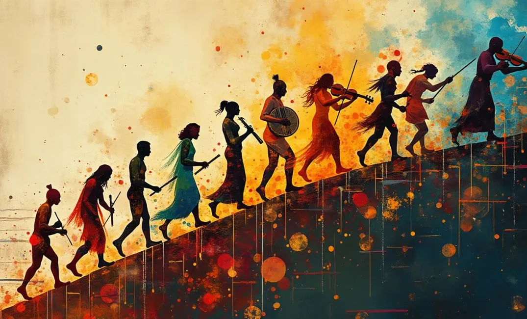 Day 199: The Evolution of Human Music: A Cadence Through Time and Culture