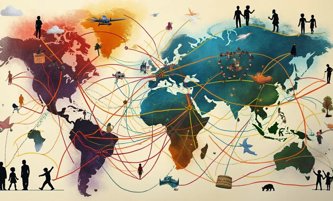 Day 242: The Threads of Human Migration: Charting Journeys and Transformations